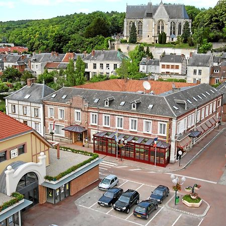 Hotel & Restaurant Le Cardinal Poix-de-Picardie Exterior foto